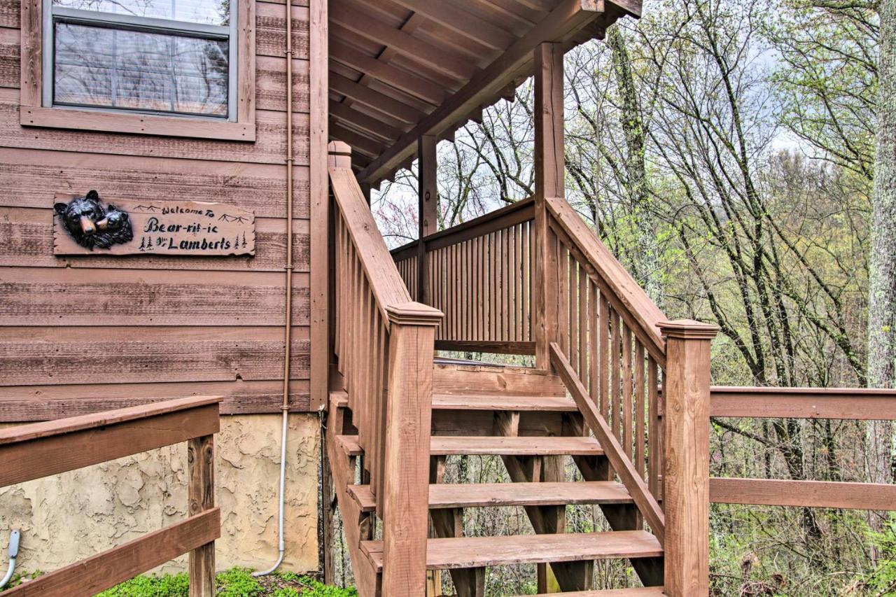 Sevierville Sanctuary Hot Tub, Pool Table And Deck! Eksteriør bilde